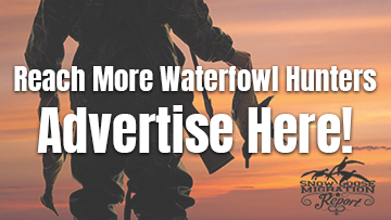 Snow Goose Migration Report Advertising for Waterfowl Hunting Businesses